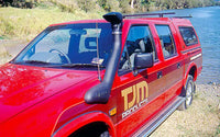 TJM AIRTEC SNORKEL POLYETHYLENE BLACK KIT FOR HOLDEN RODEO R7