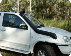 TJM AIRTEC SNORKEL POLYETHYLENE BLACK KIT FOR HOLDEN RODEO R7