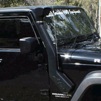 TJM AIRTEC SNORKEL POLYETHYLENE BLACK KIT FOR CHRYSLER JEEP WRANGLER JK PETROL