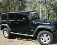 TJM AIRTEC SNORKEL POLYETHYLENE BLACK KIT FOR CHRYSLER JEEP WRANGLER JK PETROL