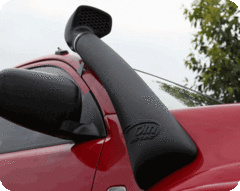 TJM AIRTEC SNORKEL POLYETHYLENE BLACK KIT FOR MITSUBISHI TRITON ML - MN AND CHALLENGER PB