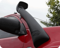 TJM AIRTEC SNORKEL POLYETHYLENE BLACK KIT FOR MITSUBISHI TRITON ML - MN AND CHALLENGER PB