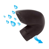 TJM Airtec Snorkel Polyethylene Black Kit - 011SAT0152M