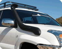 TJM AIRTEC SNORKEL POLYETHYLENE BLACK KIT FOR TOYOTA PRADO 120 SERIES 03/03-10/09