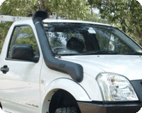 TJM AIRTEC SNORKEL POLYETHYLENE BLACK KIT FOR HOLDEN RODEO RA7 11/06-06/08
