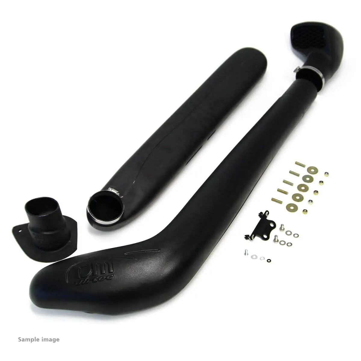 TJM AIRTEC SNORKEL POLYETHYLENE BLACK KIT FOR TOYOTA PRADO 120 SERIES