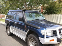 TJM AIRTEC SNORKEL POLYETHYLENE BLACK KIT FOR MITSUBISHI PAJERO NL GLS/EXCEED 09/97-04/00