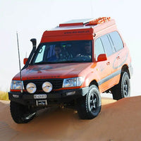 TJM AIRTEC SNORKEL POLYETHYLENE BLACK KIT FOR TOYOTA LANDCRUISER WAGON 100 SERIES IFS 01/99-08/07