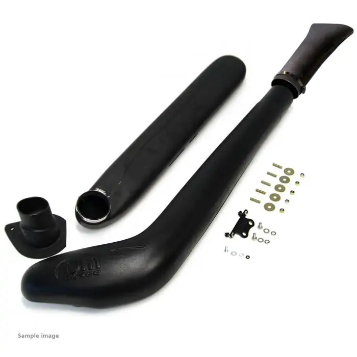 TJM AIRTEC SNORKEL WEDGETAIL POLYETHYLENE BLACK KIT FOR MITSUBISHI TRITON MQ