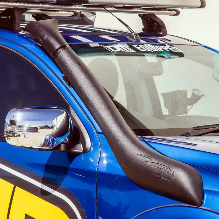 TJM AIRTEC SNORKEL WEDGETAIL POLYETHYLENE BLACK KIT FOR MITSUBISHI TRITON MQ