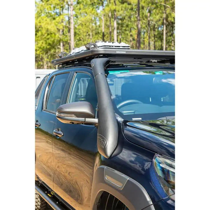 TJM AIRTEC SNORKEL WEDGETAIL POLYETHYLENE BLACK KIT FOR TOYOTA HILUX 8TH GEN