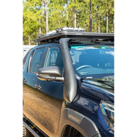 TJM AIRTEC SNORKEL WEDGETAIL POLYETHYLENE BLACK KIT FOR TOYOTA HILUX 8TH GEN