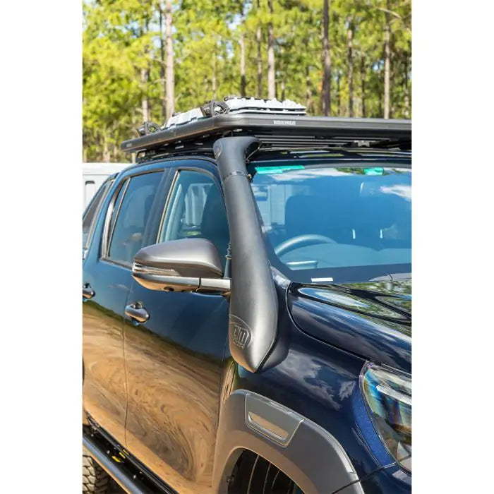 TJM AIRTEC SNORKEL WEDGETAIL POLYETHYLENE BLACK KIT FOR  TOYOTA HILUX 8TH GEN