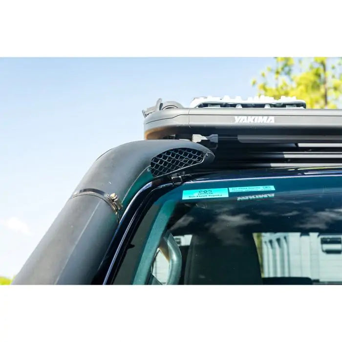 TJM AIRTEC SNORKEL WEDGETAIL POLYETHYLENE BLACK KIT FOR TOYOTA HILUX 8TH GEN