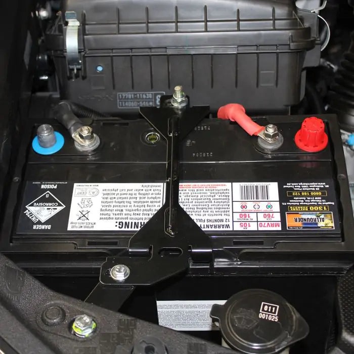 TJM BATTERY FRAME STEEL BLACK FOR TOYOTA PRADO 150 SERIES