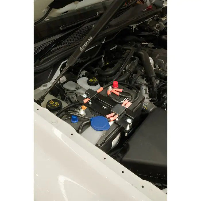 TJM BATTERY FRAME STEEL BLACK FOR VOLKSWAGEN AMAROK