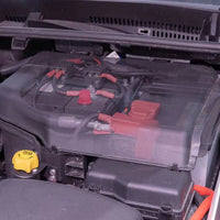 TJM BATTERY FRAME STEEL BLACK FOR TOYOTA LANDCRUISER WAGON