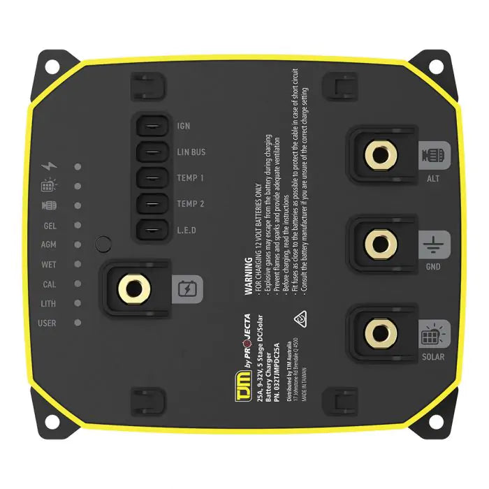 TJM Rojecta Intelli-Charge Dc To Dc 25A Charger Charger 25A - 032TJMPDC25A