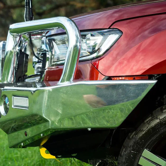 TJM SIGNATURE BULL BAR POLISHED ALLOY FOR FORD EVEREST UA 06/15-06/18 / FORD RANGER PXII 06/15-07/18 (IN STORE PICK-UP ONLY)