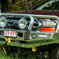 TJM SIGNATURE BULL BAR POLISHED ALLOY FOR FORD EVEREST UA 06/15-06/18 / FORD RANGER PXII 06/15-07/18 (IN STORE PICK-UP ONLY)