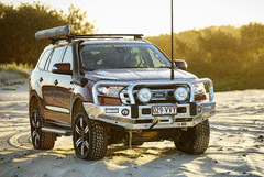 TJM SIGNATURE BULL BAR POLISHED ALLOY FOR FORD EVEREST UA 06/15-06/18 / FORD RANGER PXII 06/15-07/18 (IN STORE PICK-UP ONLY)