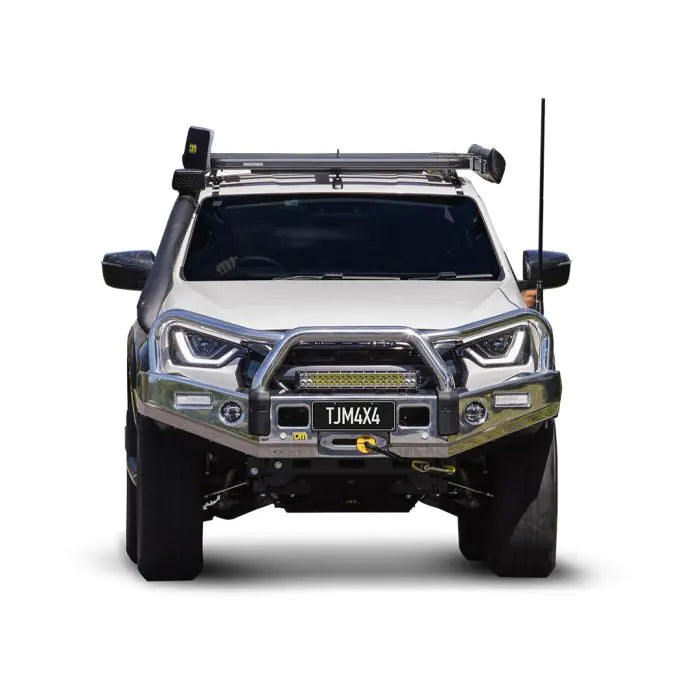 TJM SIGNATURE BULL BAR POLISHED ALLOY FOR ISUZU D-MAX RG 05/24-ON / ISUZU MU-X UJ (IN STORE PICK-UP ONLY)