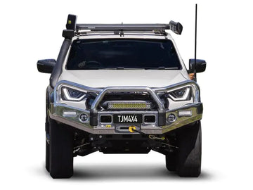 TJM SIGNATURE BULL BAR POLISHED ALLOY FOR  ISUZU D-MAX RG 05/24-On /  ISUZU MU-X UJ   (IN STORE PICK-UP ONLY)