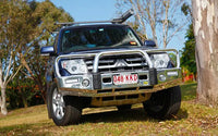 TJM SIGNATURE BULL BAR POLISHED ALLOY FOR MITSUBISHI PAJERO NS-NT 11/06-09/11 / MITSUBISHI PAJERO NW 10/11-06/14 (IN STORE PICK-UP ONLY)