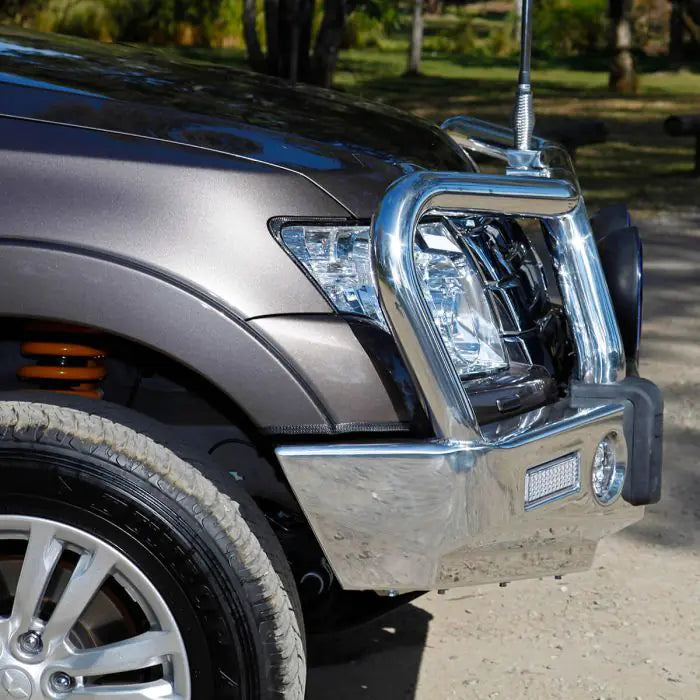 TJM SIGNATURE BULL BAR POLISHED ALLOY FOR MITSUBISHI PAJERO NX 07/14-ON (IN STORE PICK-UP ONLY)