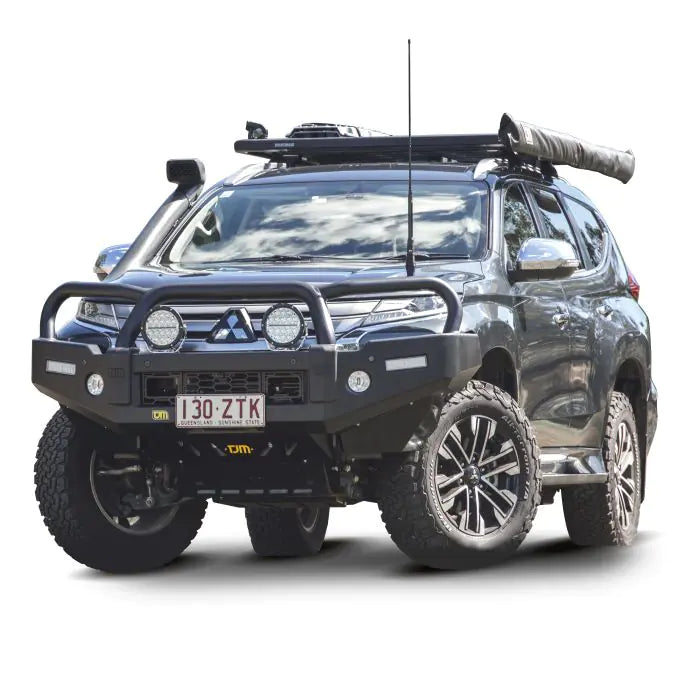 TJM SIGNATURE BULL BAR BLACK ALLOY FOR MITSUBISHI PAJERO SPORT QF 02/20-03/24(IN STORE PICK UP ONLY)
