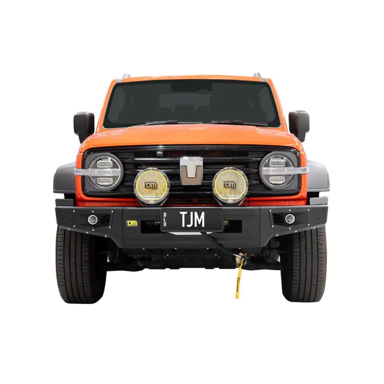 TJM Covert Bull Bar Black Alloy - 070AT28N18A