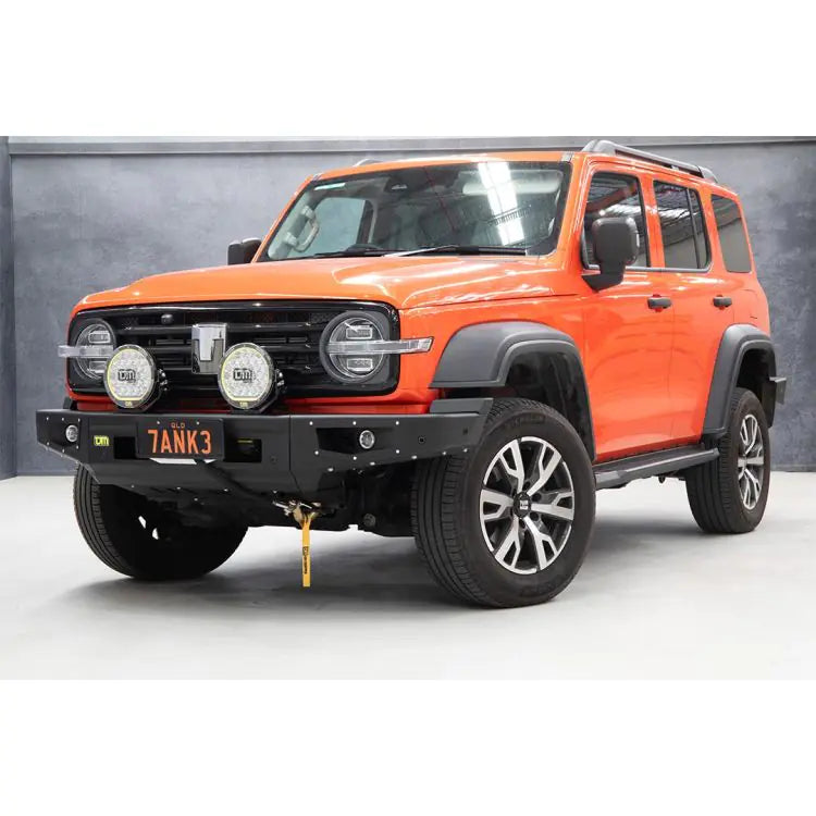 TJM Covert Bull Bar Black Alloy - 070AT28N18A