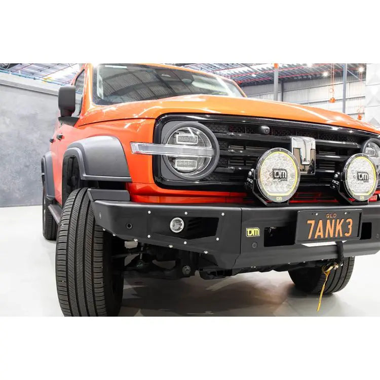 TJM Covert Bull Bar Black Alloy - 070AT28N18A