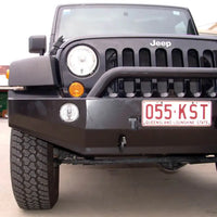 TJM EXPLORER BULL BAR BLACK STEEL FOR JEEP WRANGLER JK 03/07-03/19(IN STORE PICK UP ONLY)