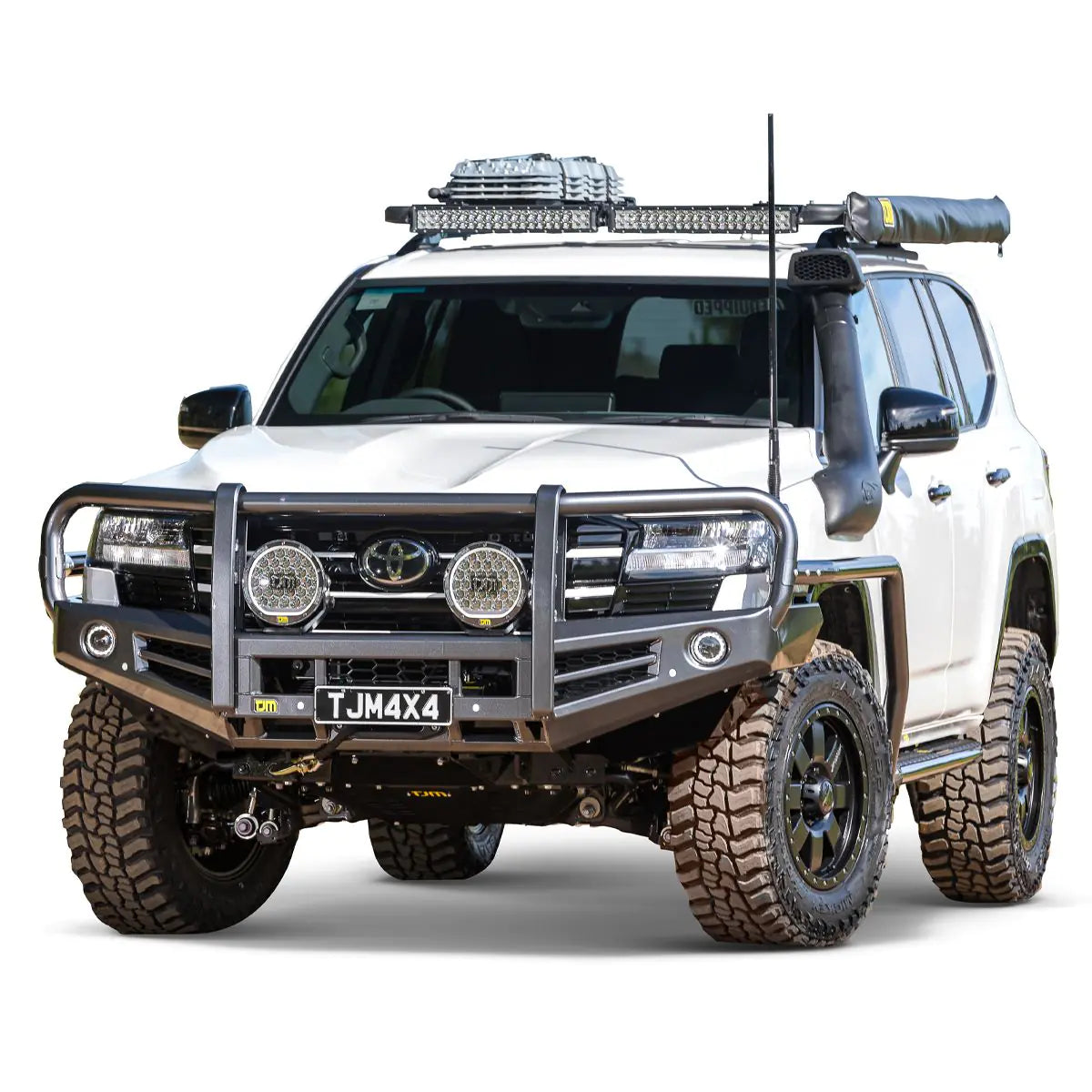 TJM Outback Bull Bar Steel Black-070SB13A82D (In Store Pick Up Only)