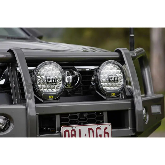 TJM OUTBACK BULL BAR BLACK STEEL FOR TOYOTA HILUX 8th GEN (IN STORE PICK-UP ONLY)