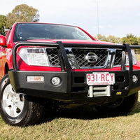 TJM OUTBACK BULL BAR BLACK STEEL NISSAN NAVARA D40 (IN STORE PICK-UP ONLY)