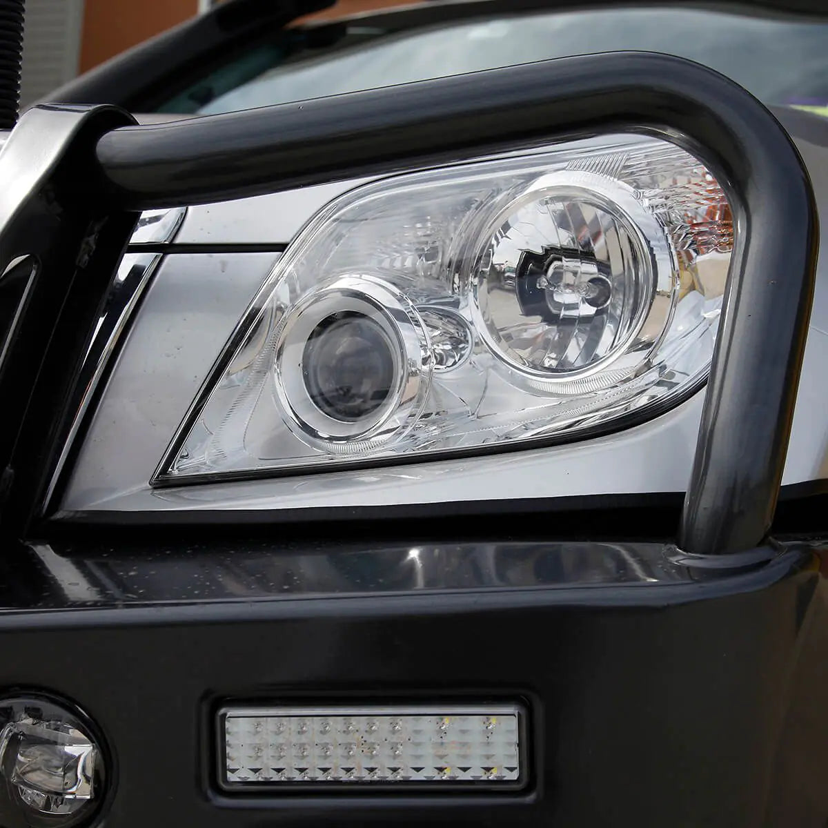 TJM Outback Bull Bar Black Steel For  Toyota Prado-070SB13K88L (In Store Pick Up Only)