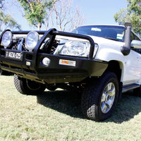 TJM OUTBACK BULL BAR BLACK STEEL FOR NISSAN PATROL GU S4-ON (IN STORE PICK-UP ONLY)