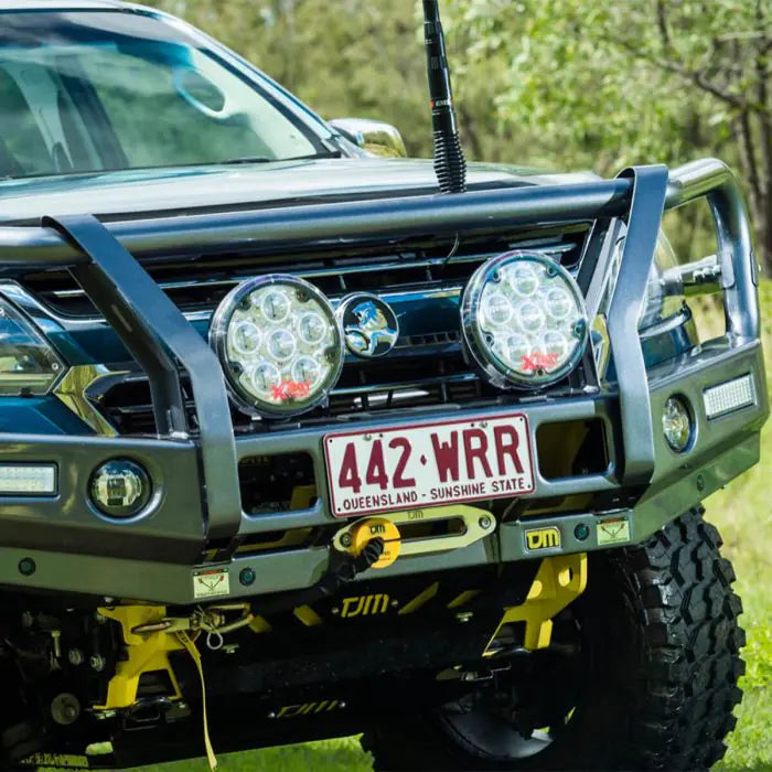 TJM OUTBACK BULL BAR BLACK STEEL FOR HOLDEN COLORADO RG/ HOLDEN TRAILBLAZER RG 07/16-06/20 WAGON (IN STORE PICK-UP ONLY)