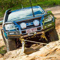 TJM OUTBACK BULL BAR BLACK STEEL FOR HOLDEN COLORADO RG/ HOLDEN TRAILBLAZER RG 07/16-06/20 WAGON (IN STORE PICK-UP ONLY)