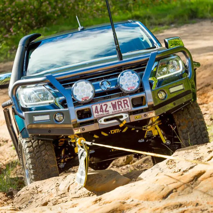 TJM OUTBACK BULL BAR BLACK STEEL FOR HOLDEN COLORADO RG/ HOLDEN TRAILBLAZER RG 07/16-06/20 Wagon  (IN STORE PICK-UP ONLY)