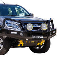 TJM OUTBACK BULL BAR BLACK STEEL FOR ISUZU D-MAX TF 02/17-07/20 (IN STORE PICK-UP ONLY)