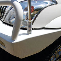 TJM OUTBACK BULL BAR BLACK STEEL FOR TOYOTA PRADO 120 SERIES (IN STORE PICK-UP ONLY)
