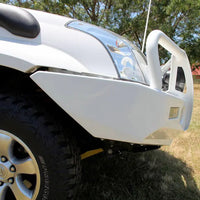 TJM OUTBACK BULL BAR BLACK STEEL FOR TOYOTA PRADO 120 SERIES (IN STORE PICK-UP ONLY)