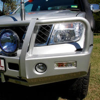 TJM OUTBACK BULL BAR BLACK STEEL FOR NISSAN NAVARA D40 02/10-05/15 SPANISH BUILT & NISSAN PATHFINDER R51 03/10-09/13 (IN STORE PICK-UP ONLY)