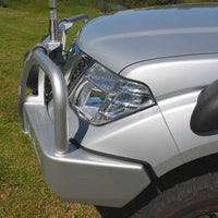 TJM OUTBACK BULL BAR BLACK STEEL FOR NISSAN NAVARA D40 02/10-05/15 SPANISH BUILT & NISSAN PATHFINDER R51 03/10-09/13 (IN STORE PICK-UP ONLY)