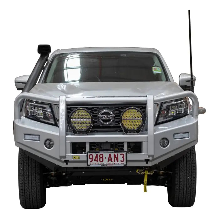 TJM OUTBACK BULL BAR BLACK STEEL FOR NISSAN NAVARA D23 S4 (IN STORE PICK-UP ONLY)