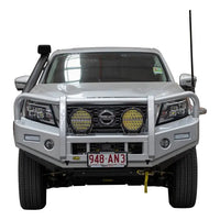 TJM OUTBACK BULL BAR BLACK STEEL FOR NISSAN NAVARA D23 S4 (IN STORE PICK-UP ONLY)