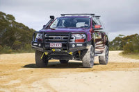 TJM OUTBACK BULL BAR BLACK STEEL FOR FORD EVEREST UA 06/15-06/18/ FORD RANGER PXII 06/15-07/18 (IN STORE PICK-UP ONLY)